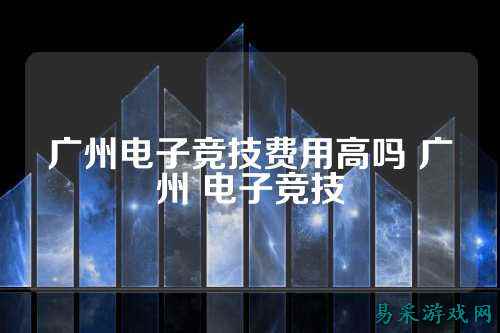 广州电子竞技费用高吗 广州 电子竞技