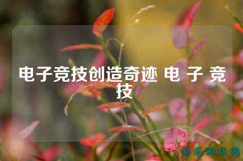 电子竞技创造奇迹 电 子 竞 技