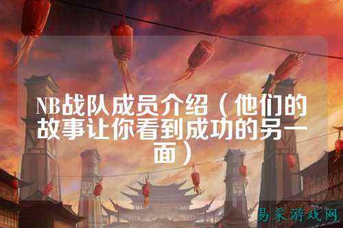 NB战队成员介绍(他们的故事让你看到成功的另一面)