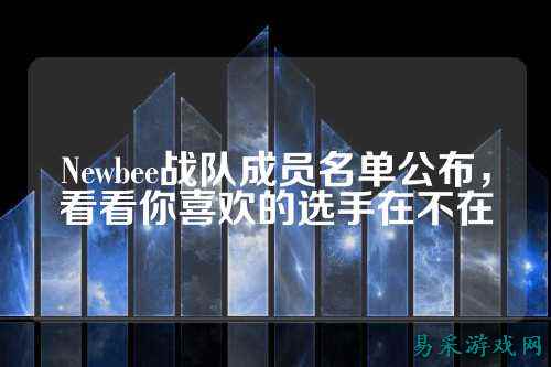 Newbee战队成员名单公布,看看你喜欢的选手在不在