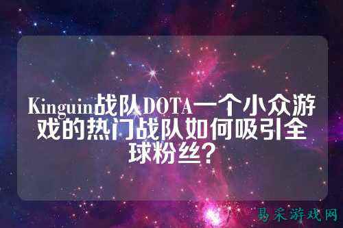 Kinguin战队DOTA一个小众游戏的热门战队如何吸引全球粉丝？