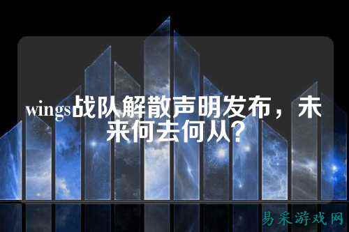 wings战队解散声明发布，未来何去何从？