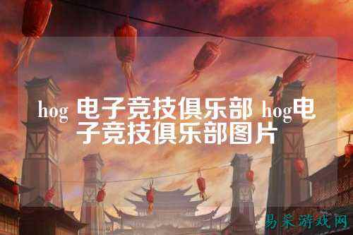 hog 电子竞技俱乐部 hog电子竞技俱乐部图片