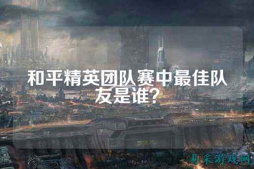 和平精英团队赛中最佳队友是谁？