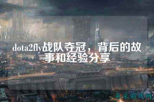 dota2fly战队夺冠，背后的故事和经验分享