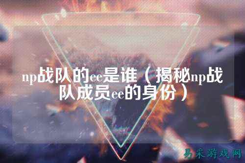 np战队的ee是谁（揭秘np战队成员ee的身份）