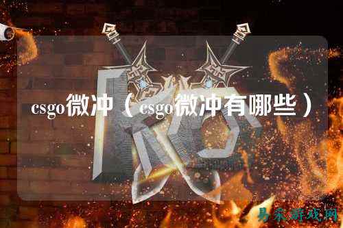 csgo微冲（csgo微冲有哪些）