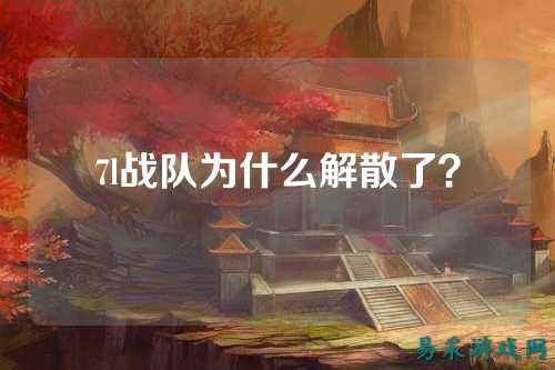 7l战队为什么解散了？