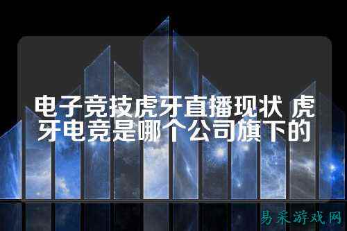 电子竞技虎牙直播现状 虎牙电竞是哪个公司旗下的