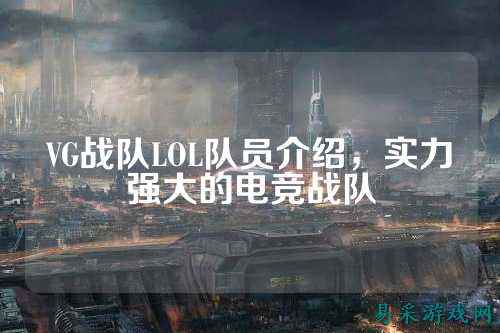 VG战队LOL队员介绍，实力强大的电竞战队