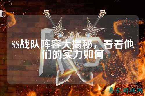 SS战队阵容大揭秘，看看他们的实力如何