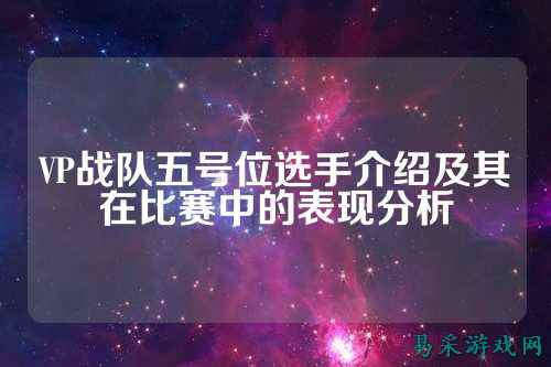 VP战队五号位选手介绍及其在比赛中的表现分析