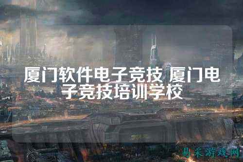厦门软件电子竞技 厦门电子竞技培训学校