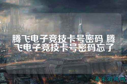 腾飞电子竞技卡号密码 腾飞电子竞技卡号密码忘了