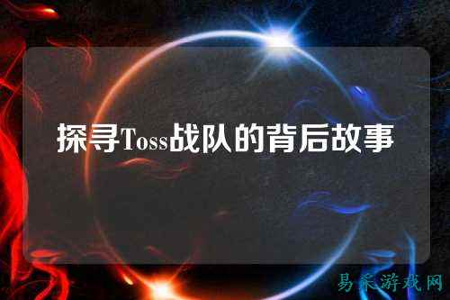 探寻Toss战队的背后故事
