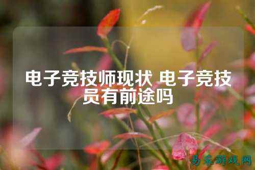 电子竞技师现状 电子竞技员有前途吗