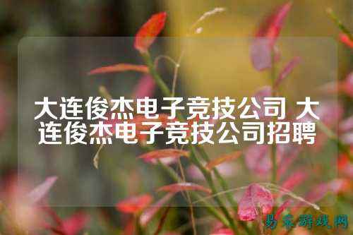 大连俊杰电子竞技公司 大连俊杰电子竞技公司招聘