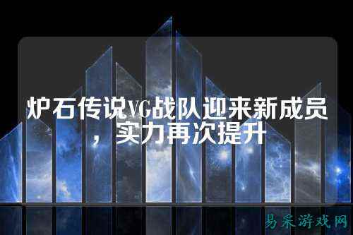 炉石传说VG战队迎来新成员，实力再次提升