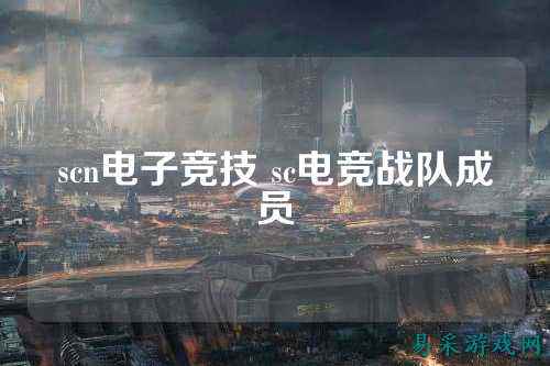 scn电子竞技 sc电竞战队成员
