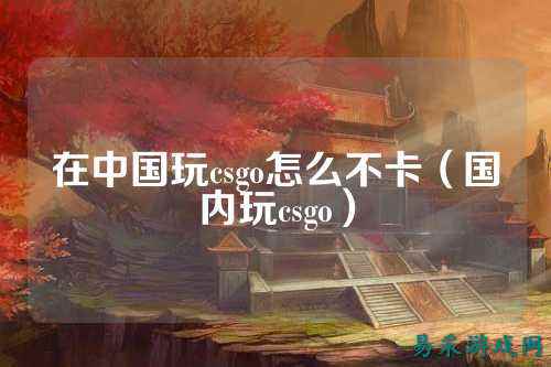 在中国玩csgo怎么不卡(国内玩csgo)