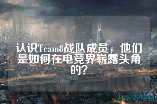 认识Team8战队成员，他们是如何在电竞界崭露头角的？