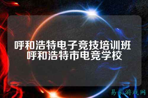 呼和浩特电子竞技培训班 呼和浩特市电竞学校