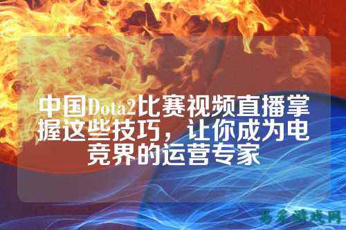 中国Dota2比赛视频直播掌握这些技巧,让你成为电竞界的运营专家