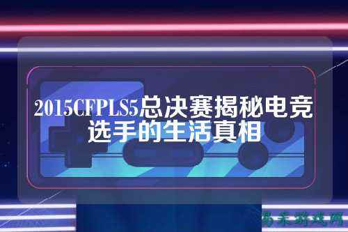 2015CFPLS5总决赛揭秘电竞选手的生活真相
