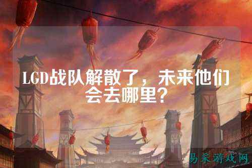 LGD战队解散了，未来他们会去哪里？