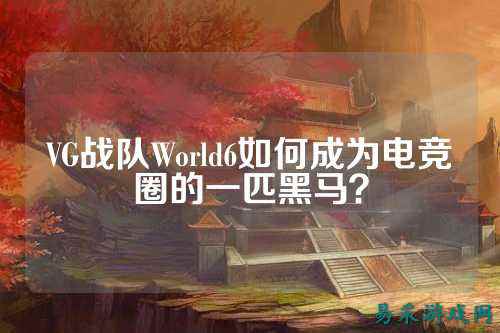 VG战队World6如何成为电竞圈的一匹黑马？