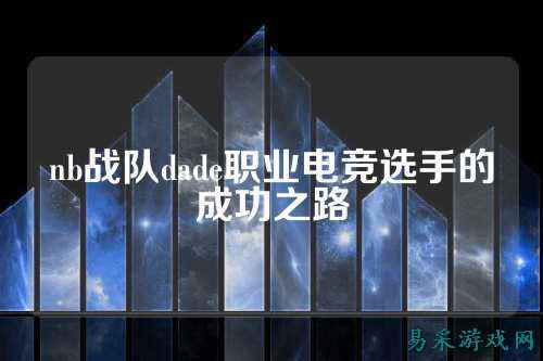 nb战队dade职业电竞选手的成功之路
