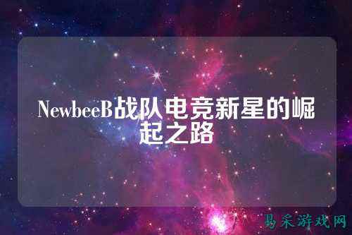 NewbeeB战队电竞新星的崛起之路