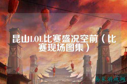 昆山LOL比赛盛况空前（比赛现场图集）