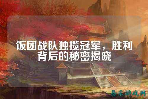 饭团战队独揽冠军，胜利背后的秘密揭晓