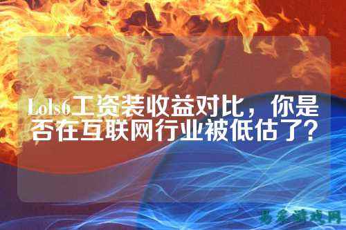 Lols6工资装收益对比,你是否在互联网行业被低估了?