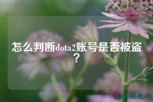 怎么判断dota2账号是否被盗？