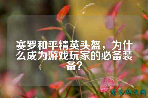 赛罗和平精英头盔,为什么成为游戏玩家的必备装备?
