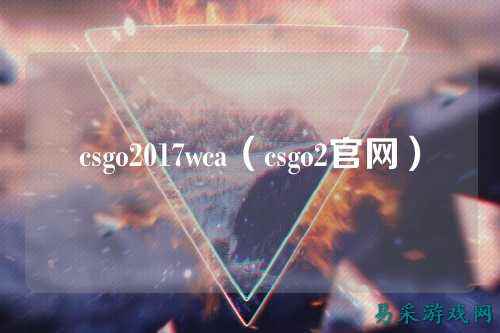 csgo2017wca(csgo2官网)