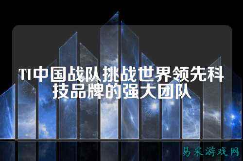 TI中国战队挑战世界领先科技品牌的强大团队