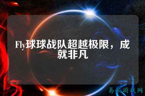 Fly球球战队超越极限，成就非凡