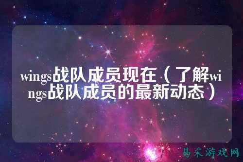 wings战队成员现在（了解wings战队成员的最新动态）