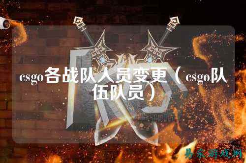 csgo各战队人员变更（csgo队伍队员）