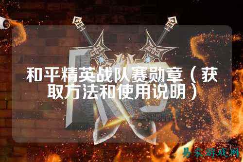 和平精英战队赛勋章（获取方法和使用说明）