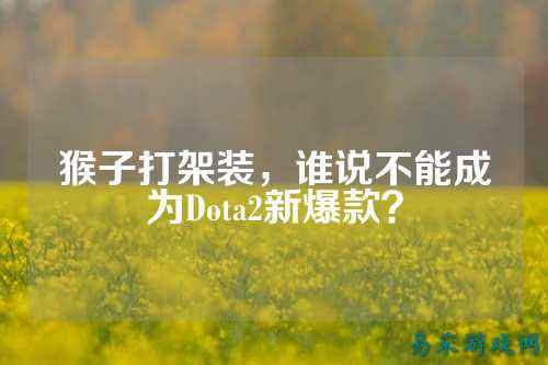 猴子打架装,谁说不能成为Dota2新爆款?