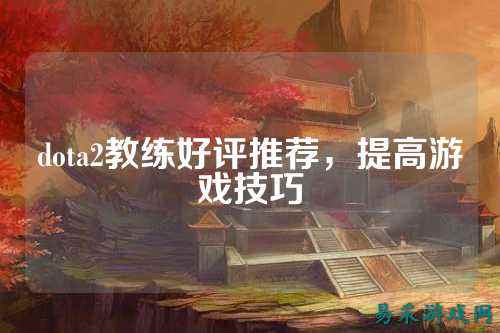 dota2教练好评推荐，提高游戏技巧