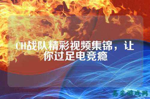 CH战队精彩视频集锦，让你过足电竞瘾