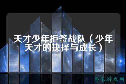 天才少年拒签战队（少年天才的抉择与成长）