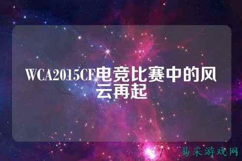 WCA2015CF电竞比赛中的风云再起