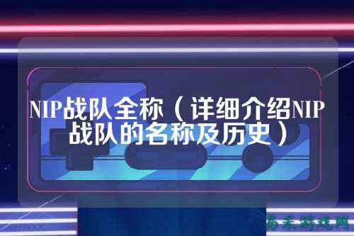 NIP战队全称（详细介绍NIP战队的名称及历史）