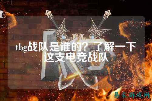 tbg战队是谁的？了解一下这支电竞战队